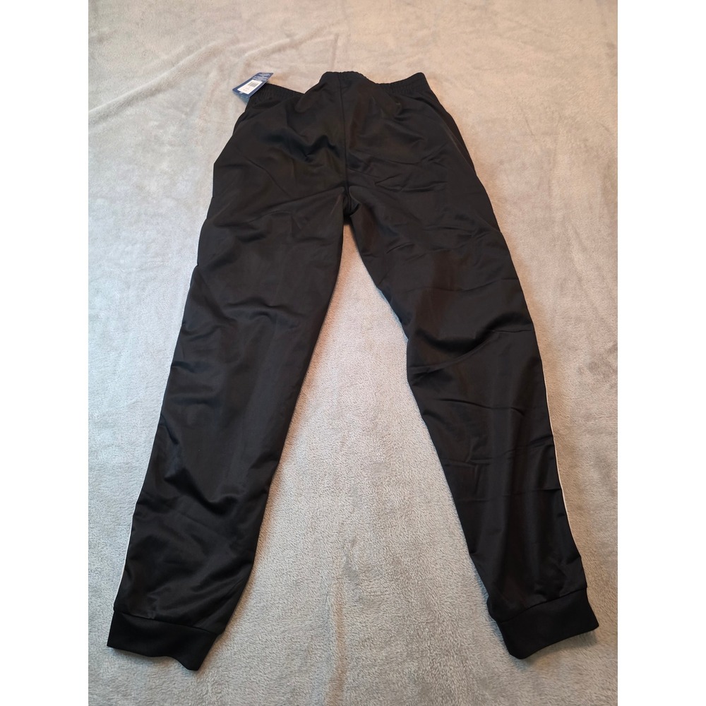Starter Track Pants Mens Medium Black Athletic Mesh Lined Activewear